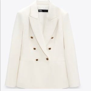Zara Double Breasted Blazer